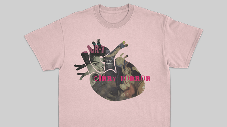Nondescript Curry Horror shirt, 2013