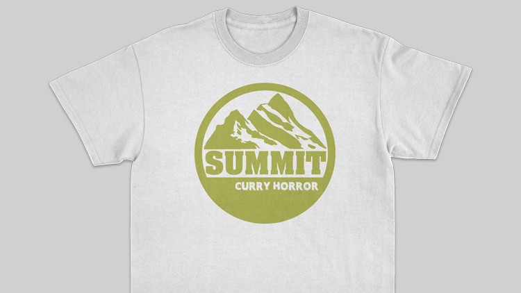 Curry Horror Summit shirt, 2016